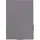 Jersey 140 x 200 - 160 x 200 cm silber/grau