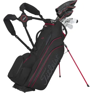 Titleist Hybrid 14 StaDry, schwarz/rot