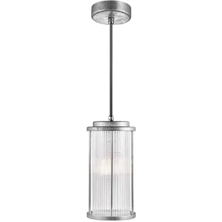 Nordlux Linton 1-flg. E27 254 cm rund silber
