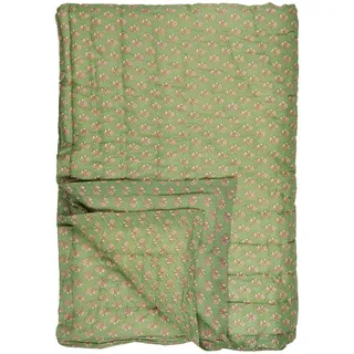 Ib Laursen Tagesdecke Ib Laursen - Decke Quilt Tagesdecke Überwurf 170x130cm Grün Pink