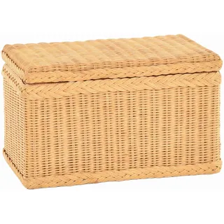 Korb-Outlet Truhe/Wäschetruhe aus Rattan (Honig, Box)