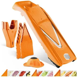 Börner Gemüsehobel Gemüsehobel V5 PowerLine Starter Set orange