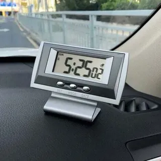Elektronische Auto-tischuhr, Mini-elektronikuhr, Kleiner Wecker, Stoppuhr, Prüfungs- Und Sportuhr, Zeitanzeige Für Den Innenraum Des Autos