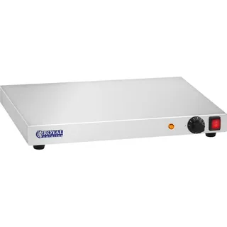 Royal Catering Warmhalteplatte 250 W Edelstahl Wärmeplatte Wärmer Speisenwärmer 35 90 °C