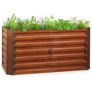 Blumfeldt Rust Grow 120 x 60 x 60 cm Rostrot