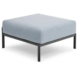 Solpuri Caro Lounge Hocker inkl. Sitz- und Rücken-Polster - anthracite