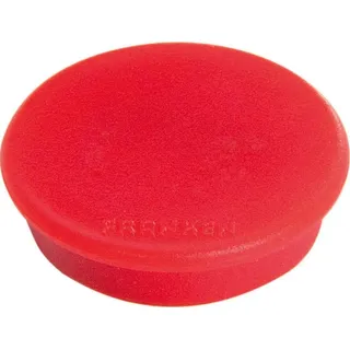 Franken Haftmagnet Magnete rot, Kunststoff Ø 1,27 cm, 10 St.