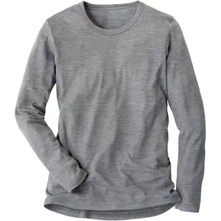 CALIDA Wool & Silk Langarmshirt Grau XL