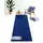 Wollteppich CARPETFINE Gabbeh auch als Rund erhältlich blau B 80cm H 15mm L 400cm Teppiche reine handgewebt Gabbeh Loom Tiermotiv große Farbauswahl