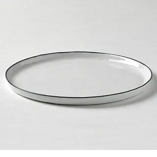 Lambert Desserteller Piana Basaltgrau 21,5 cm