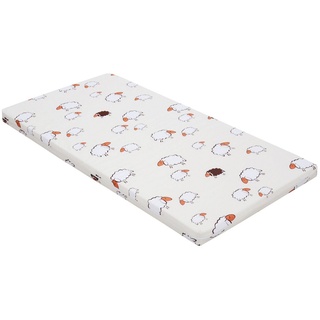 Kindermatratze, Best for Kids, 6 cm hoch, (Set) orange
