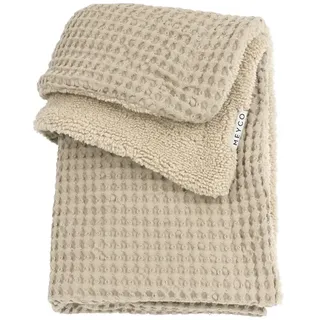 Babydecke Sand, Meyco Baby, 100x150cm beige 100 cm x 150 cm