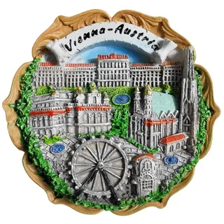 Kühlschrankmagnet Wien Österreich Tourist Souvenir Kühlschrank 3D Dekoration Magnetaufkleber Basteln