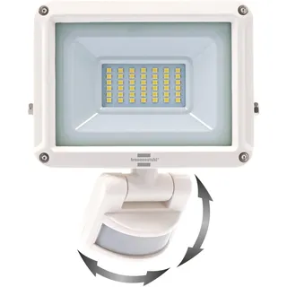 Brennenstuhl Außenstrahler LED 20 W 18,3 cm inkl. Bewegungsmelder weiß