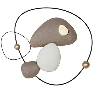 Casablanca by Gilde Wandrelief Endoso Beige 52 cm x 60 cm