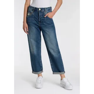 Herrlicher 5-Pocket-Jeans »Brooke Denim«, Cropped Länge Herrlicher iconic