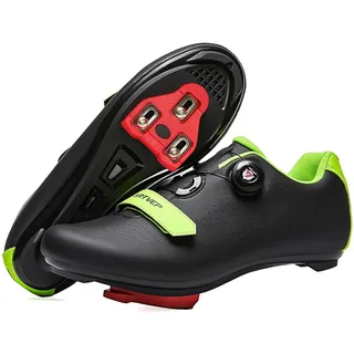 ARTVEP Fahrradschuhe Herren Damen Rennradschuhe MTB Radschuhe Kompatibel mit Look SPD SPD-SL Delta Lock Pedal Reitschuhe Kompatibel mit Peloton Schuhen - 37 EU