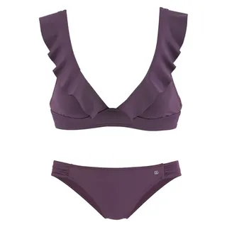 JETTE Triangel-Bikini Damen Rot 34 Cup C/D