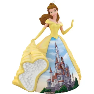 Hallmark Andenken Disney Ornament – Die Schöne und das Biest Belle & Castle Design