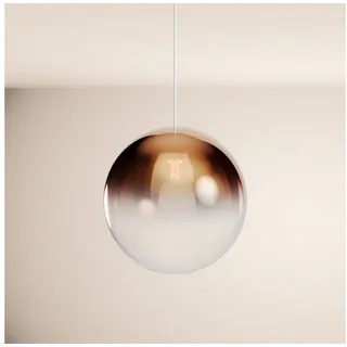 s.luce Orb 1-flg. Ø 40 cm rund Kupfer Verlauf