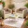 Polyrattan Lounge Set Gartenset beige