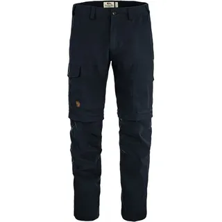 Fjällräven Karl Pro Zip-Off Hosen Dunkelblau 58