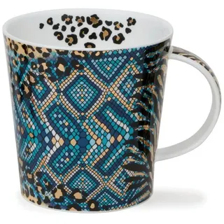 Dunoon Tasse Zambezi blue Cairngorm 0,48 l Fine Bone China, 1-tlg.