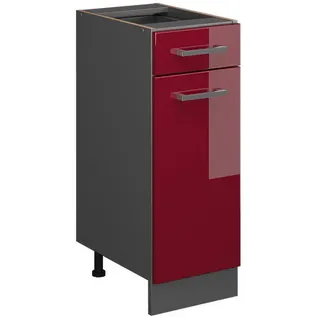 Vicco Schubladenschrank R-Line 30 x 46 x 81,5 cm Rot