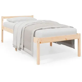 vidaXL Seniorenbett 90 x 200 cm Braun
