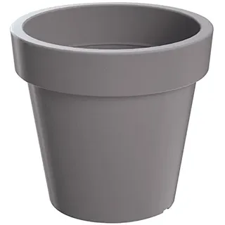 Prosper Plast dlof400 – Dachträgersystem 39 x 36,1 cm "lofly" Blumentopf – Stein grau (12)