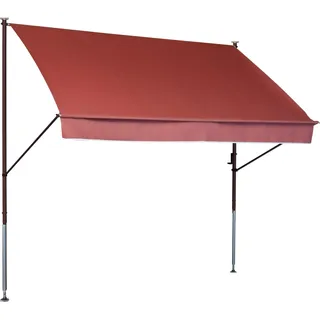 Angerer Klemmmarkise Style 400 cm terra