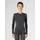 langarm Funktionshirt Damen charcoal/anthrazit/aqua XS