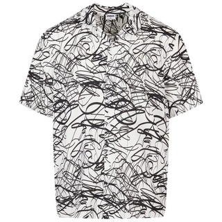 URBAN CLASSICS Langarmhemd Urban Classics Herren Viscose AOP Resort Shirt (1-tlg) 3XL