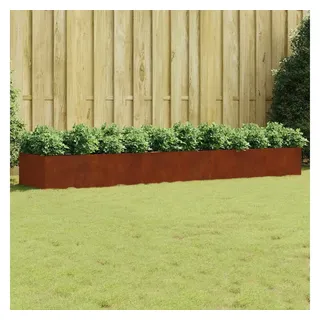 vidaXL Hochbeet Rostig 360 x 80 x 40 cm Cortenstahl