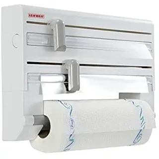 Leifheit 25703 Wandrollenhalter Parat Comfort Line Serie Küchenrollenhalter Weiß