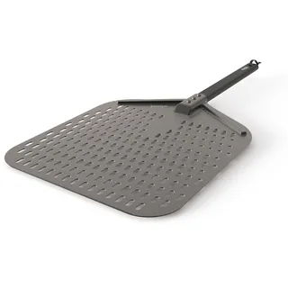 Ninja Pizzaschieber 12 Zoll rostfrei Schwarz/Grau
