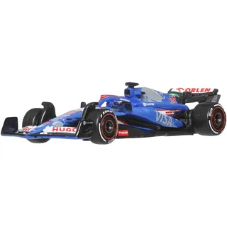 Hot Wheels Mega Construx – Visa RB Formel 1 VCARB 01 Team 2024 Formel 1 Automodell – Liam Lawson 30 – Druckguss Maßstab 1:64 – Länge 8 cm – JBM24