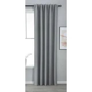Gardinenbox Boston Dark Multifunktionsband 140 x 245 cm Grau 1 St