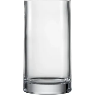 Tischvase EISCH "TONIO" Vasen Gr. H: 23 cm Ø 12 cm, farblos (transparent) Blumenvasen Kristallglas, mundgeblasen, H. 23 cm