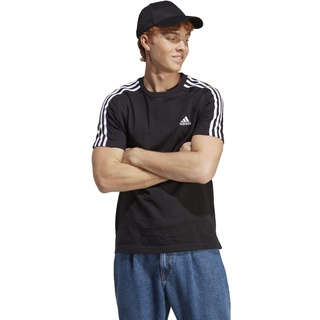 Adidas T-Shirt Herren - schwarz, schwarz, L
