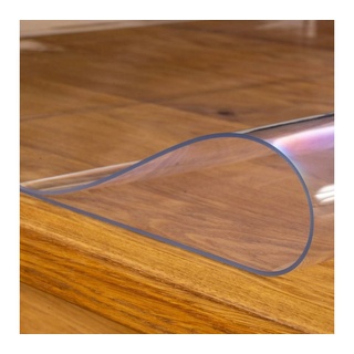 laro Tischdecke Tischfolie Tischdecke Durchsichtig Transparent 2mm