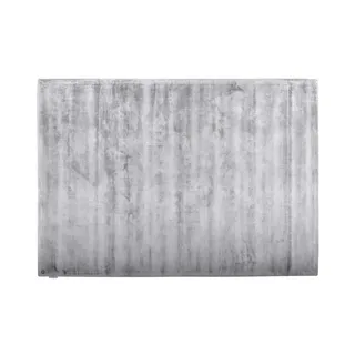 Tom Tailor Shine uni Kurzflorteppich 250 x 300 cm grau