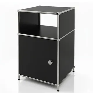 Floordirekt Concept Epure MK-040 Regal 40 x 40 x 65 cm Schwarz