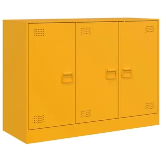 vidaXL Sideboard 99 x 73 x 39 cm Senfgelb