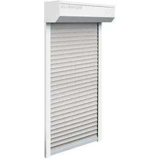 Schellenberg Vorbaurollladen-Set Rollladensystem Mini 115 x 140 cm weiß/grau