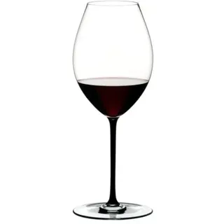Riedel Fatto A Mano Rotweinglas Syrah Schwarz