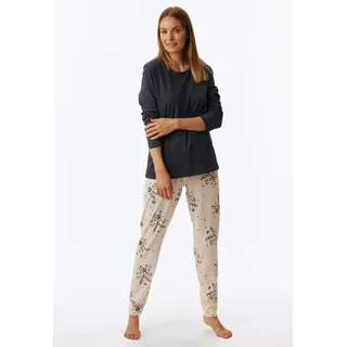 SCHIESSER UNCOVER Pyjama Blau 38