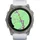 51 mm steinweiss/titanium Titan mit Silikonarmband