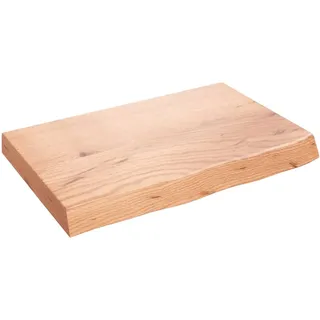 vidaXL Wandregal 60 x 40 x 6 cm Hellbraun