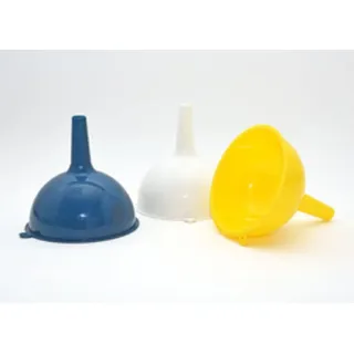 Küchen-Trichter aus Kunststoff 150mm Durchmesser 3er Set zufällige Farben für Haushalt